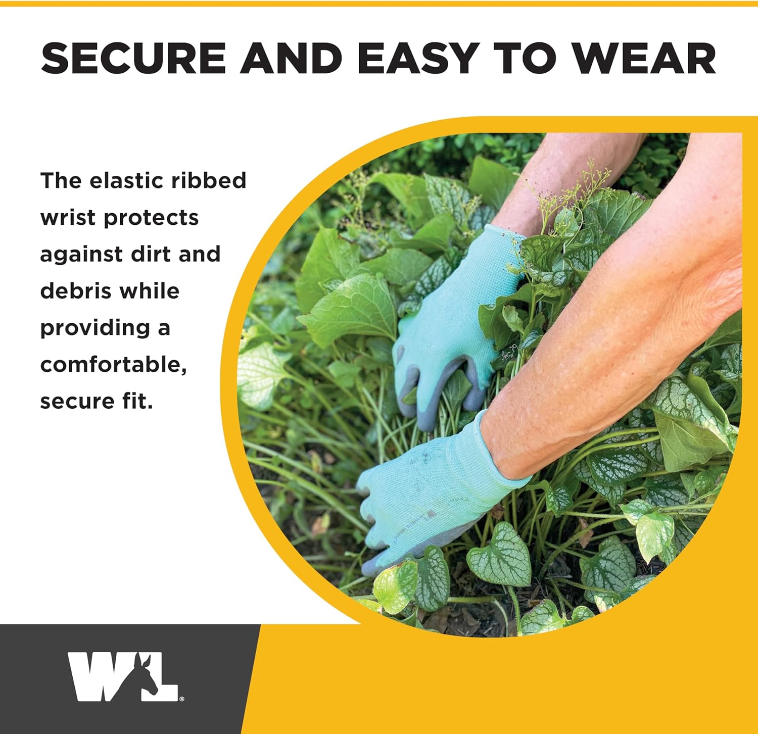 Wells Lamont Gardening Gloves for Women – Breathable Polyester. Seamless Fit – PU-Coated Palm for Grip & Durability – Elastic Wrist – Pink/Green/Purple. Medium. Pack of 3 (413MF)